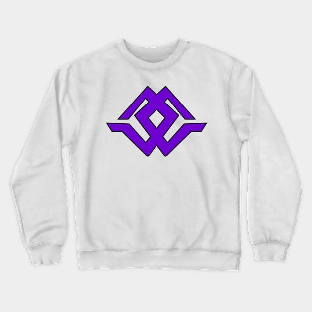 Gengeek Purple Dub-G logo! Crewneck Sweatshirt by Ka-Pow!! The Comic Art Academy